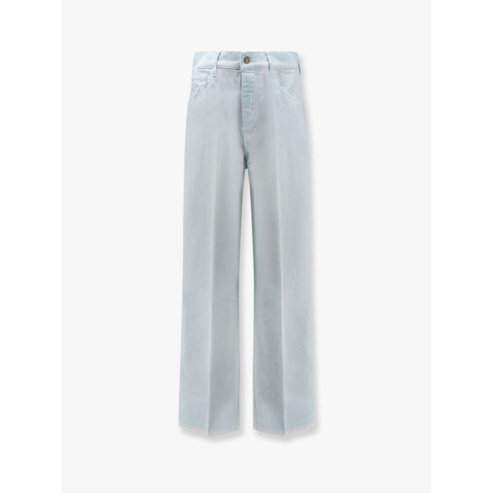 Laneus Men Denim Trouser With Rewashed Effect
